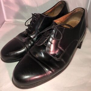 Bostonian Classics Black Leather Comfort Dress Shoes Size 10